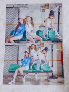 ジヒョチェヨンモモ TWICELANDトレカ