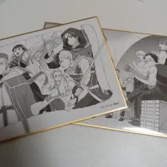 ウィンブレ　原画展　ミニ色紙コレクション