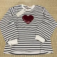 値下げ！プティマイン新品値札つき！厚めのカットソー130cm