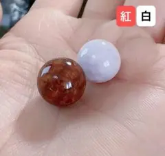 MY R1-0209天然翡翠《本物保証》2026 開運 紅白 天然石 ネックレス