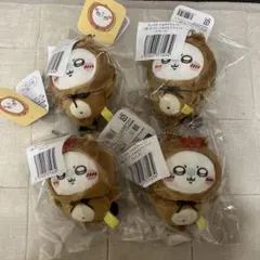 ちいかわ　たぬきだもんくじ　モモンガ　4匹セット　C賞