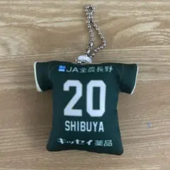 松本山雅FC ユニホームクッションキーホルダー 山ガチャ 渋谷諒太 20
