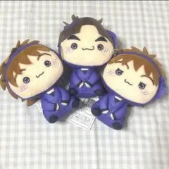 忍たま乱太郎　もちぴこぬいぐるみ 竹谷八左ヱ門 不破雷蔵 鉢屋三郎③