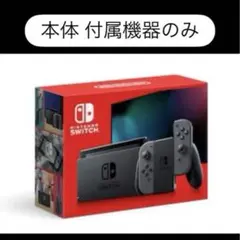 Nintendo Switch 本体 付属機器のみ 箱無し