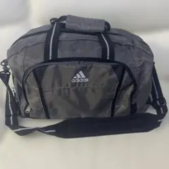 adidas グレー ボストンバッグ
