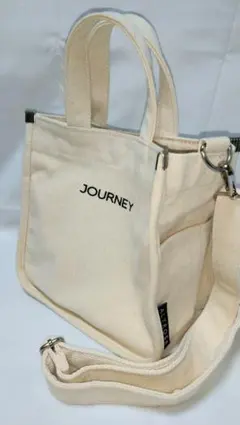 JOURNEY ALTROSE 2WAYミニトート ショルダーバッグ ベージュ