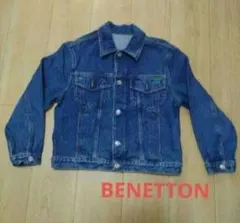 BENETTON ブルーデニムジャケット