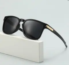 メンズ サングラス かっこいい おしゃれ ブラック UVカット メガネ
