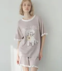 ピーチジョン　PJ ライトホイップリーＰＵＰＰＹＰＯＯＤＬＥパジャマ　ピンクのサムネイル