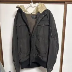 BEAMS フリースライニング ボアフード付きジャケット Lサイズ