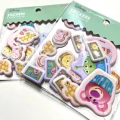 ぷっくりピースシール Nuiパン プーさん トイストーリー ニモ ベイマックス