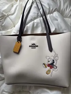 COACH ミッキーマウス トートバッグ