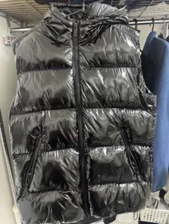 ZARA ブラック ダウンベスト M最終値下げ
