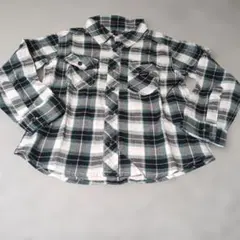 GEORGE チェック柄 長袖シャツ 130