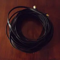 フラット LANケーブル 15m CAT7 ブラック