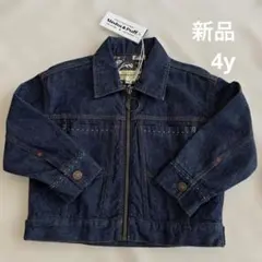 Misha & Puff Zip Jacket インディゴデニム 4Y