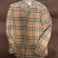 BURBERRY チェック柄 長袖シャツ