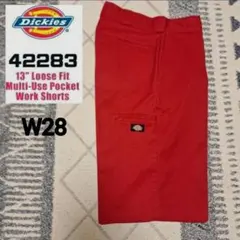 Dickies 42283 13インチ ルーズフィット ワークショーツ W28のサムネイル