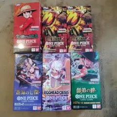ワンピースカードゲーム 複数タイトルBOXテープカット品 6BOXセット