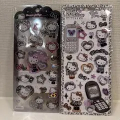 平成はっぴーフォン　ドロップジェリー　ハローキティ シール2点セット