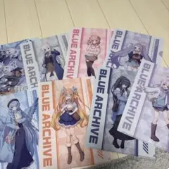 ブルーアーカイブ クリアファイル8種フルコンプリートセット