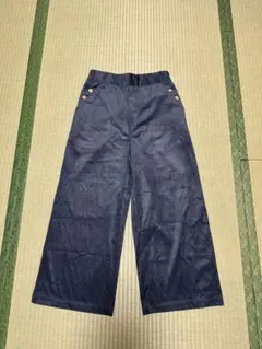 コーデュロイ　ワイドパンツ　ガウチョパンツ