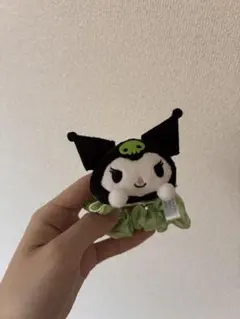 サンリオ　クロミ　ヘアシュシュ グリーン