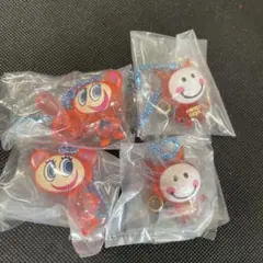 エンジェルブルー　とうめいマスコット　ガチャ　4個セット