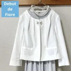 未使用デビュードフィオレ Debut de Fiore ノーカラージャケットのサムネイル