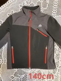 防寒ジャケット　 アウター裏ボア　ジップアップ　140cm