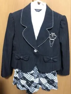 フォーマル スーツ ジャケット スカート ブラウス120