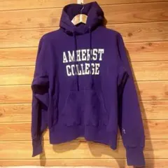USA製 AMHERST COLLEGE カレッジ パーカー M 紫