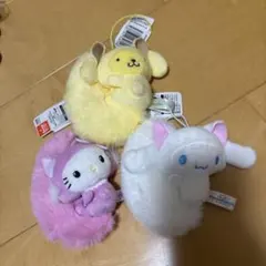 산리오 キャラクターズ 平成 레트로 ふわふわしっぽマスコット