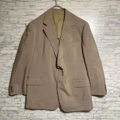高島屋　SUPER BRIO 英国製　ベージュ テーラードジャケット　メンズのサムネイル