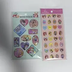 ディズニープリンセス ウォーターシール　シール
