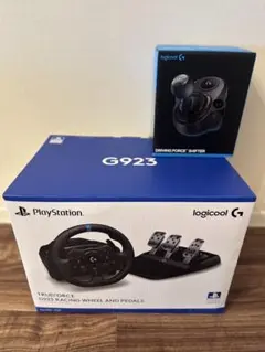 ロジクール G923 ハンコン＋ペダル＋シフターセット