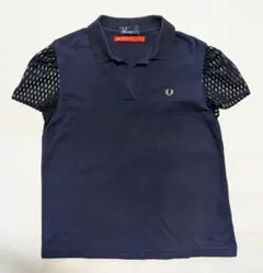 FRED PERRY ネイビー ポロシャツ 半袖のサムネイル