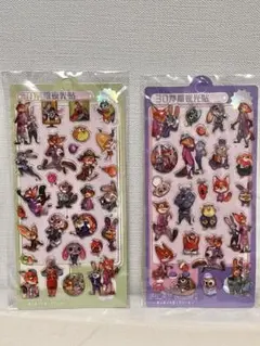 ズートピア 3D立体シール2枚セット①