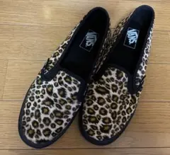 Vans スニーカー　レオパード　豹柄　23cm