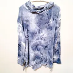 ✨一点物✨タイダイデザイン フード付きパーカー L