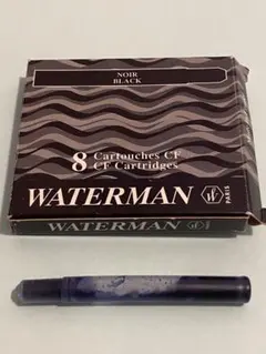 WATERMAN 万年筆用インクカートリッジ CF ブラック　1本のサムネイル