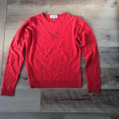 HANAEMORI 赤 長袖ニット M