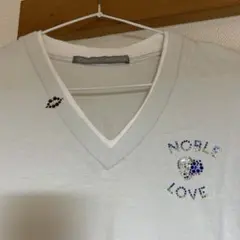 FranCisT_MOR.K.S. NOBLE LOVE スカル Vネックシャツ