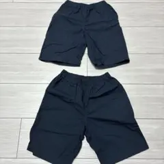 無印良品　キッズ　ハーフパンツ 150 2枚　オーガニックコットン