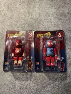 スパイダーマン・アイアンマン キューブリック 2体セット