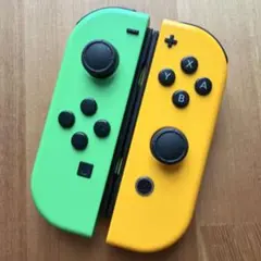 Switch ジョイコン ネオングリーン×ネオンオレンジ ニンテンドー