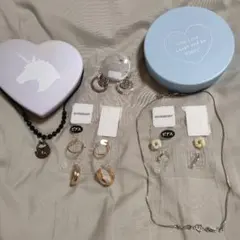 GWセール アクセサリーセット 2ジュエリーボックス付き