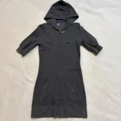 BUREBERRY BLUE LABEL/グレー半袖ワンピース