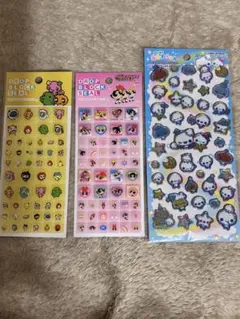 たまごっち　ぷくぷくあわわちゃん　タイルシール　シール