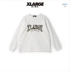 XLARGE KIDS 長袖カットソー ホワイト